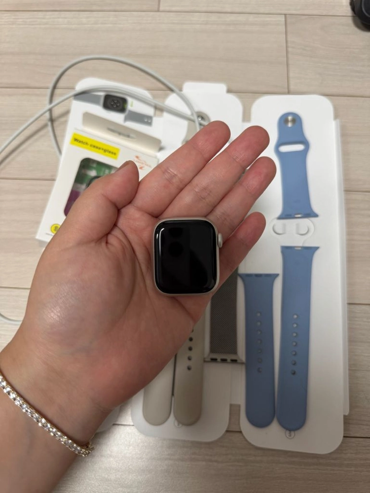 애플워치 7세대 스타라이트 41mm 이미지