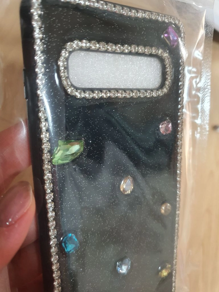 삼성 갤럭시 S10+ S10플러스 크리스탈 장식 핸드폰 케이스 이미지