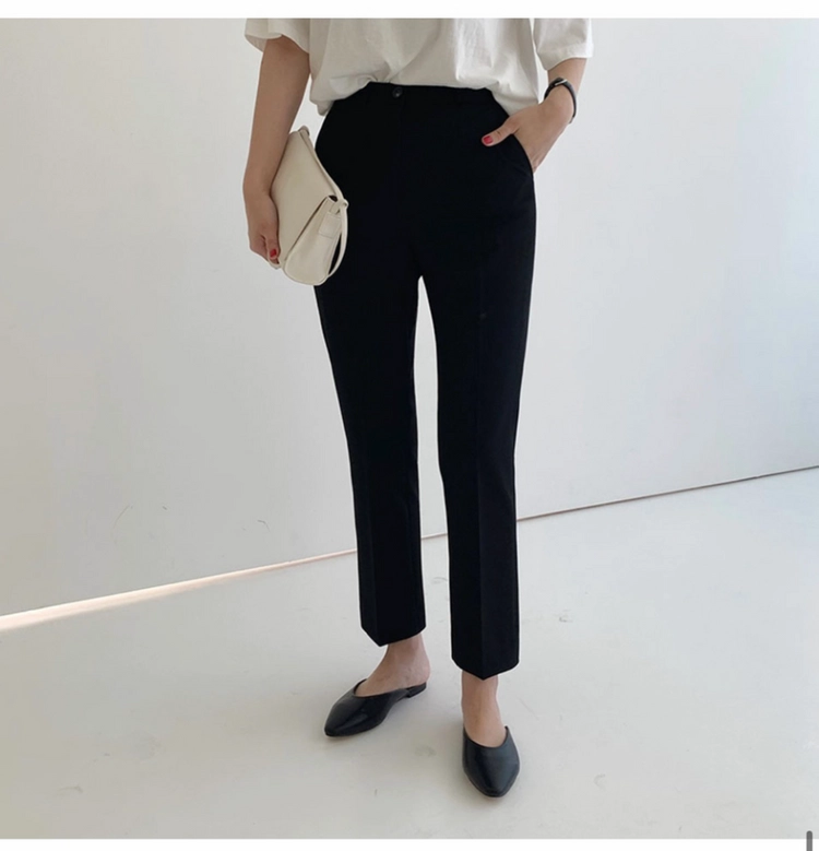소녀레시피 일자핏 슬랙스 이미지