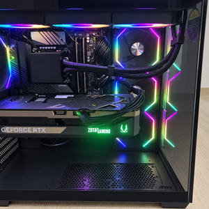 [급매/신품급] i7-14700KF + RTX 5070 Ti 16GB 고사양 데스크탑 본체 판매 이미지