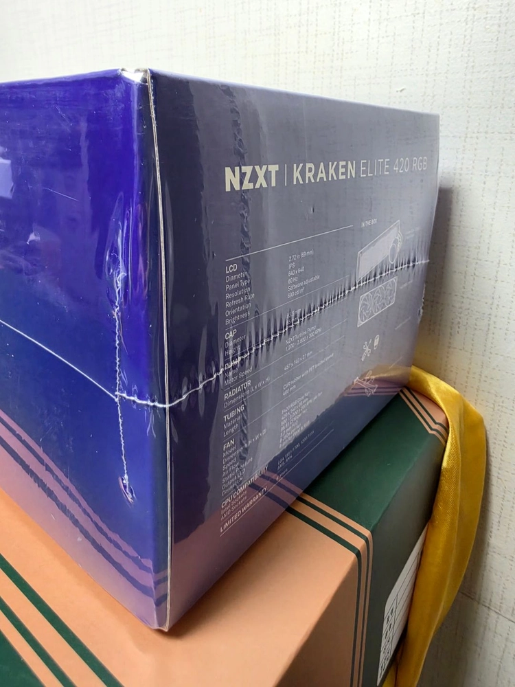 NZXT 크라켄 엘리트 420 RGB 화이트 미개봉 팝니다. 이미지