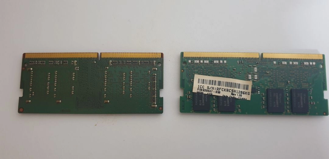 노트북용 DDR4 4GB 램 2개 일괄(총 8GB/마이크론, 하이닉스) - 안심되는 중고거래
