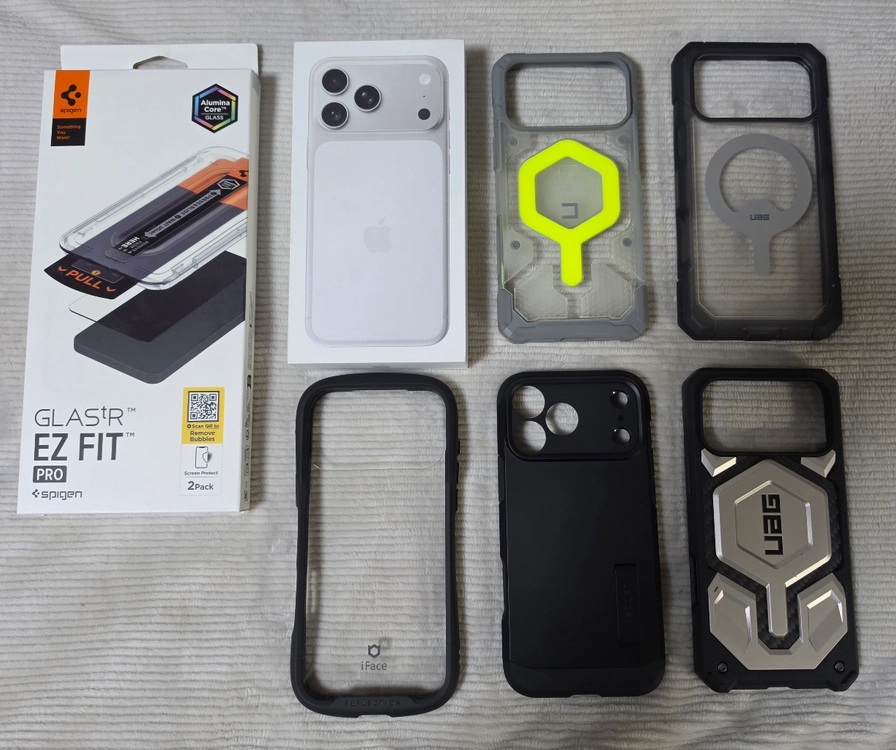 아이폰17프로맥스 256GB 실버 공기계 이미지