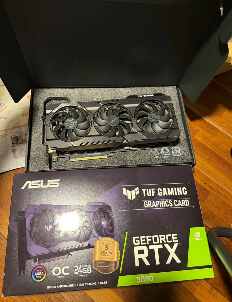 아수스 RTX 3090 TUF Gaming 24GB - 안심되는 중고거래