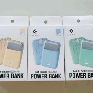 팬톤 PD 22.5W 초고속충전 대용량 케이블 일체형 미러 보조배터리 10000mAh 이미지