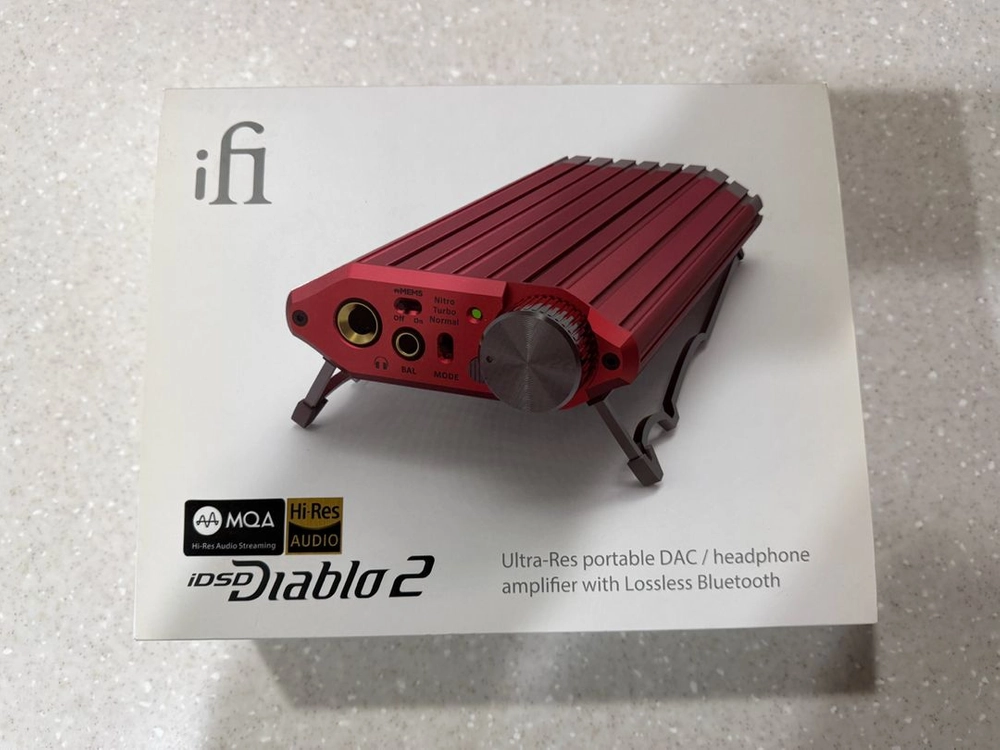 ifi diablo 2 dac 헤드폰 앰프 신품급 박스셋 이미지