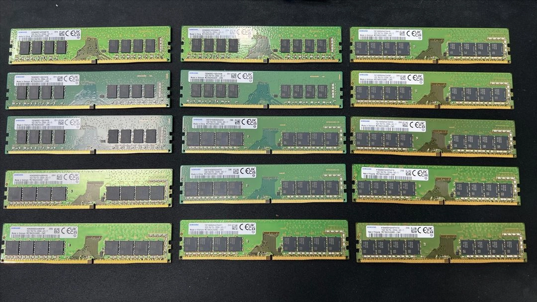 삼성 DDR4, DDR5 램 수량판매 이미지