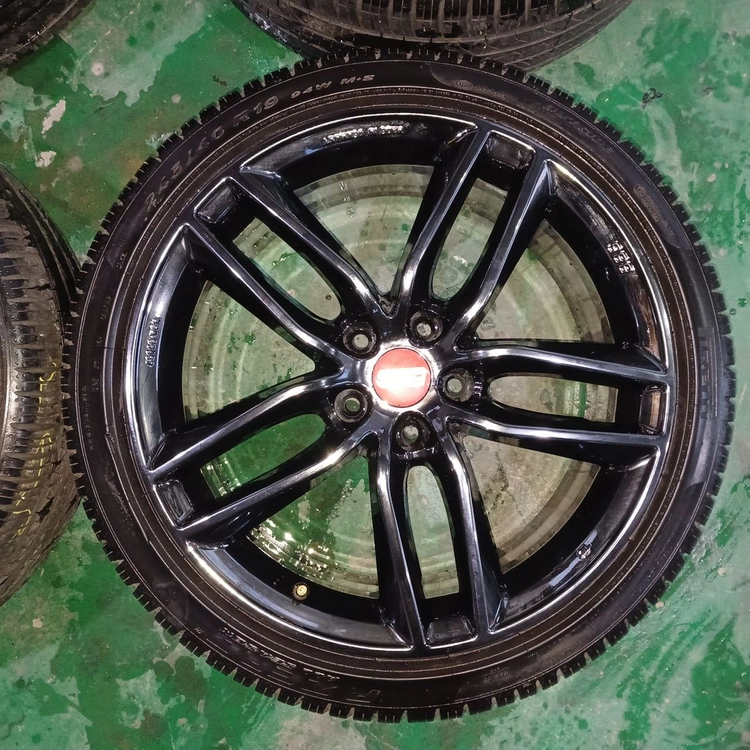 [명품] BBS SX 정품 블랙크롬 19인치 + 피렐리 타이어 세트 이미지