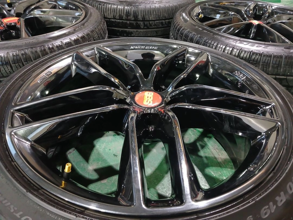 [명품] BBS SX 정품 블랙크롬 19인치 + 피렐리 타이어 세트 이미지