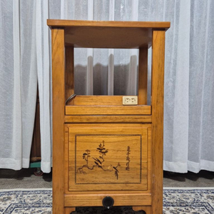 1980~90년대 원목 렌지대겸 쌀뒤주 이미지