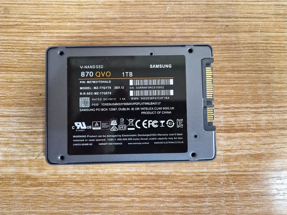 삼성 ssd 870 QVO 1T 이미지