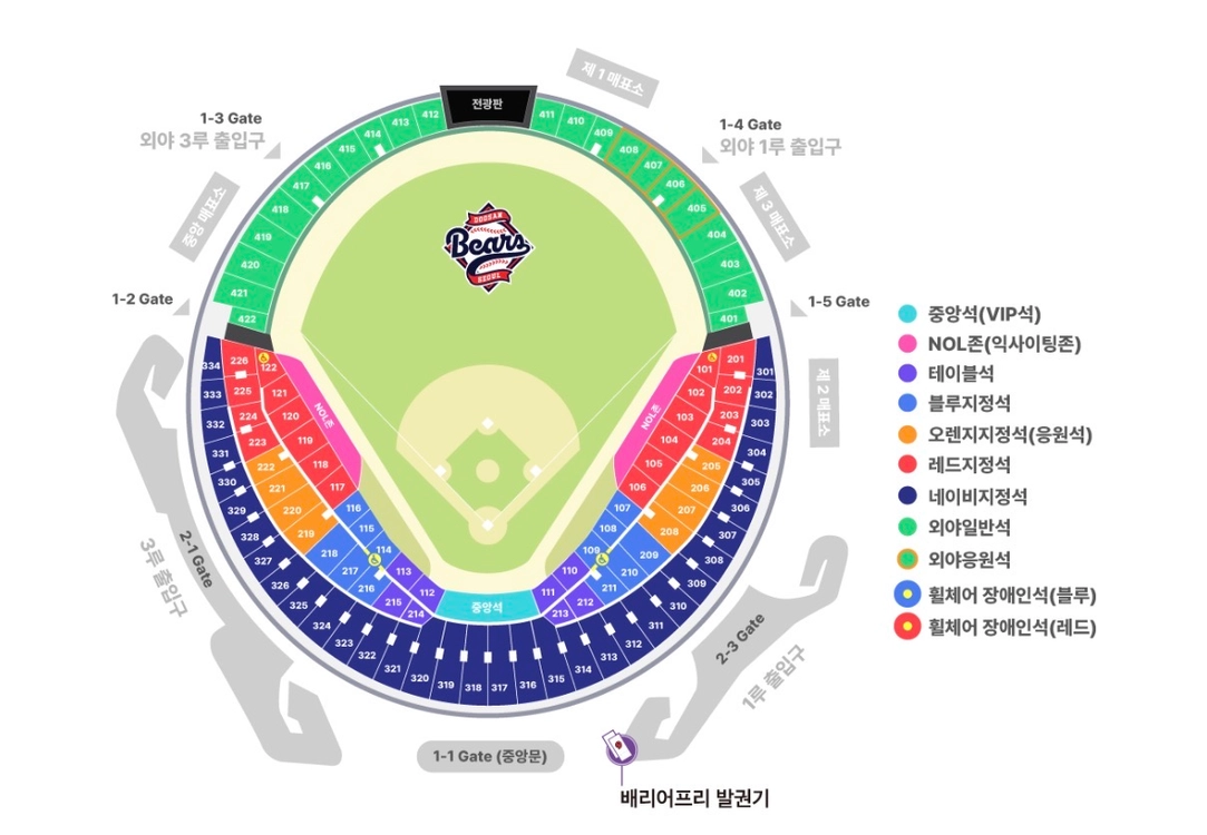 09/23 두산 베어스 vs 기아 타이거즈 3루 네이비석 2연석 - 안심되는 중고거래