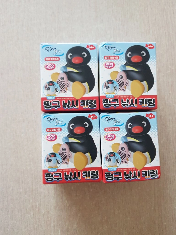 핑구 낚시 키링 이미지