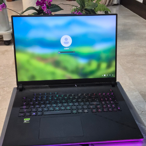 Asus scar18 4090 노트북 이미지