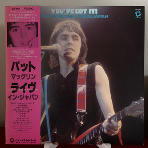 (록,펫 맥글린 일본라이브 LP, 민트급 알판)Pat McGlynn Youve Got It 이미지