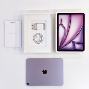 아이패드 에어 11 M3 + 애플펜슬 프로 / 256GB / 퍼플 / 와이파이 / 풀박스 / 97% 이미지