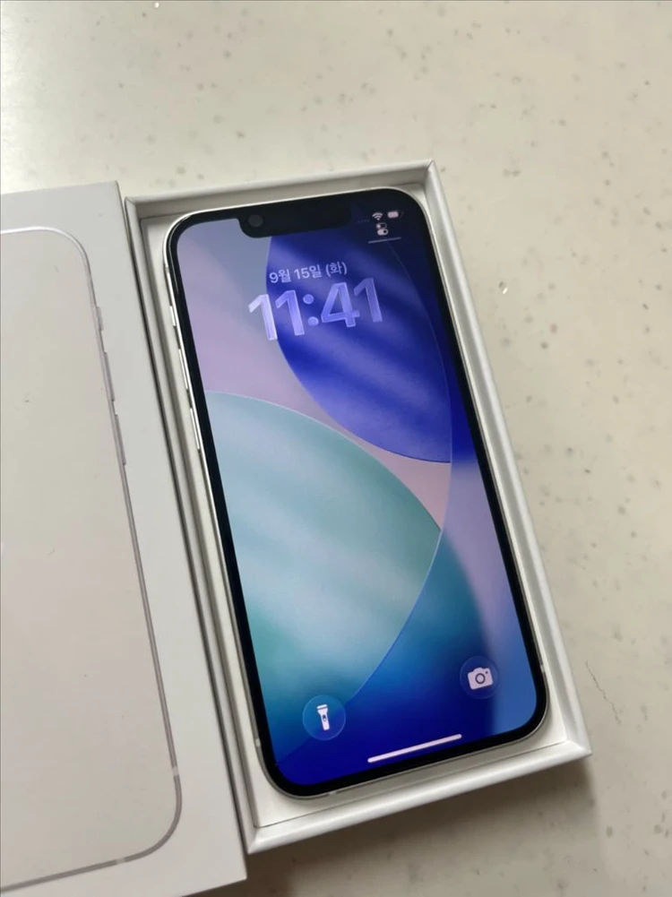 아이폰13미니 128 스타라이트 신품급 이미지