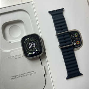 애플워치 울트라2 내추럴 49mm S급 배터리98프로 이미지