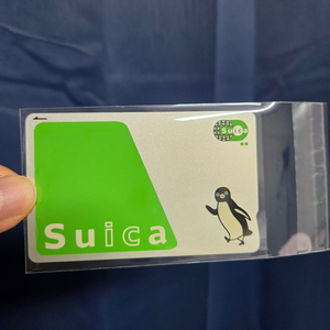 [여행 필수품] 일본 무기명 스이카 교통 카드 Suica 카드 편의점 음식점 매장 사용 가능 IC 카드 이미지