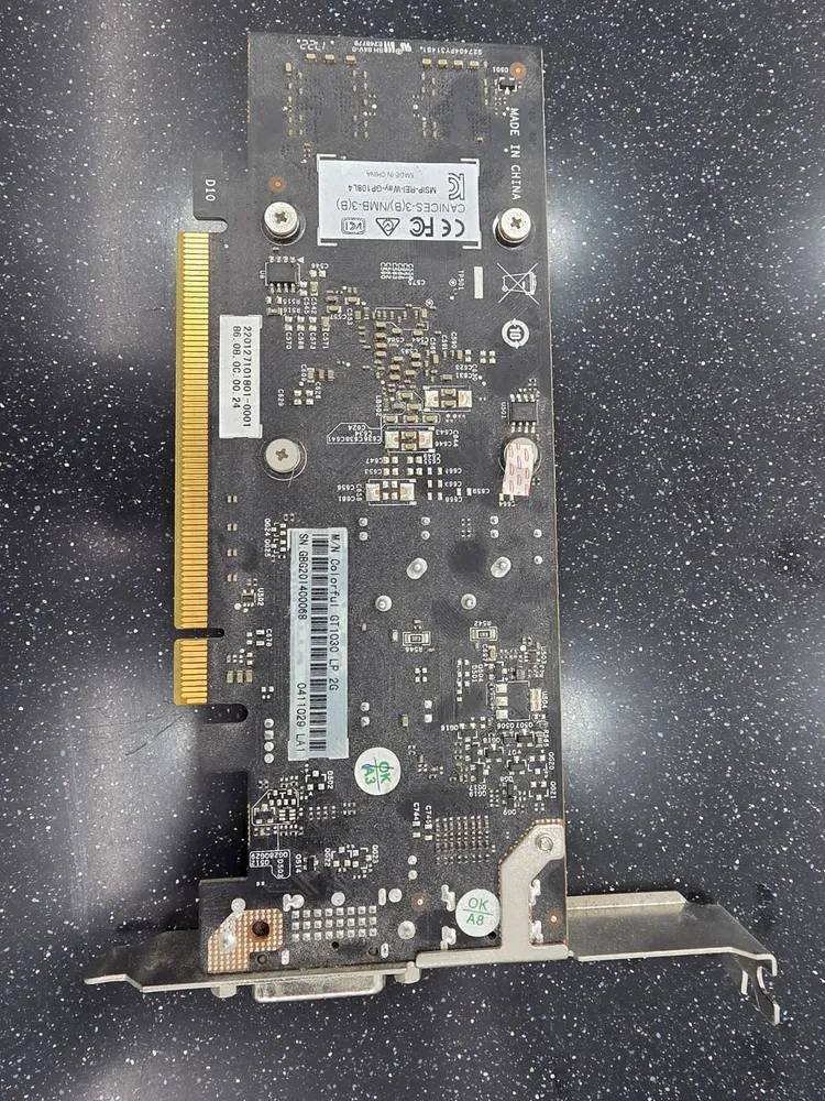 GTX 1030 그래픽카드 수량 있음 이미지