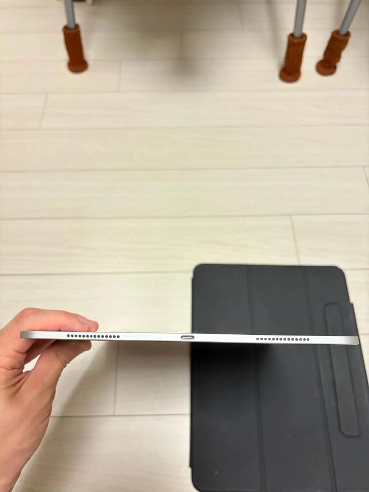 S급 ) 아이패드 프로 M4 13인치 256gb 실버 배터리 100 이미지