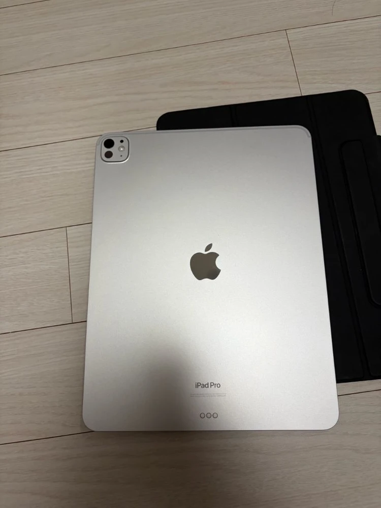 S급 ) 아이패드 프로 M4 13인치 256gb 실버 배터리 100 이미지