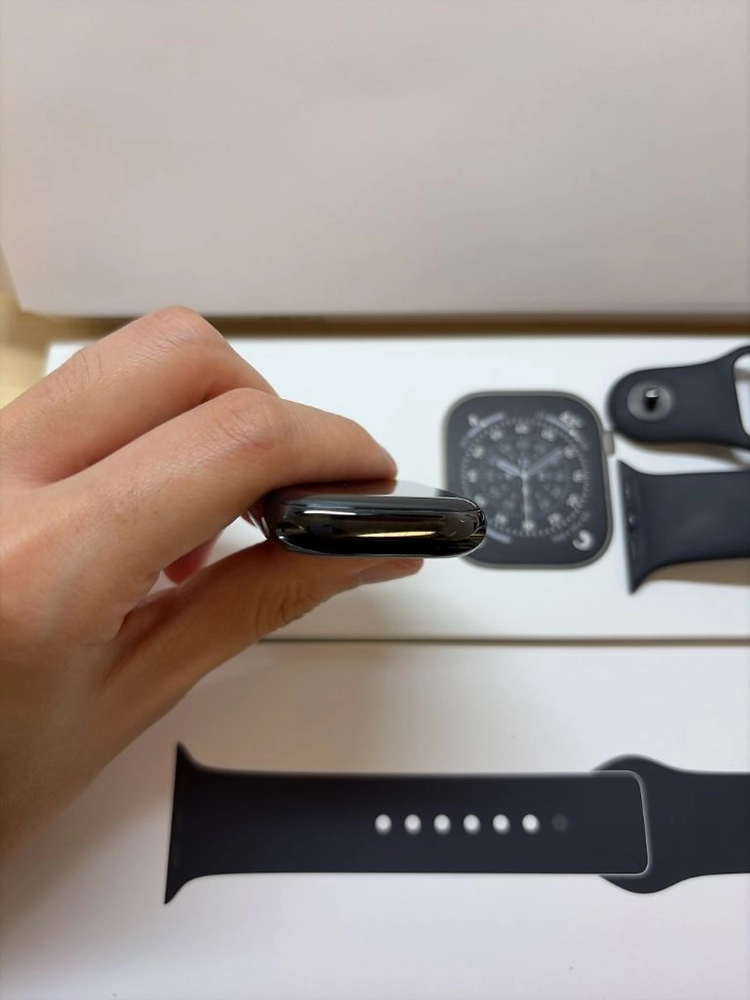 애플워치11 셀룰러 42mm 슬레이트 티타늄 이미지