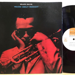 LP ; miles davis - round about midnight 마일즈 데이비스 재즈 엘피 jazz 이미지