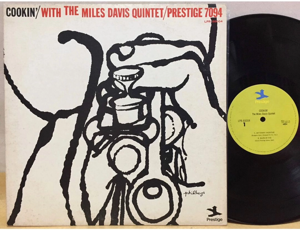 LP ; miles davis - cookin 마일즈 데이비스 재즈 명반 엘피 jazz 이미지