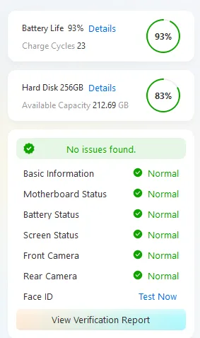 아이패드프로11 M4 256GB 와이파이 실버 데모버전 팝니다. 이미지
