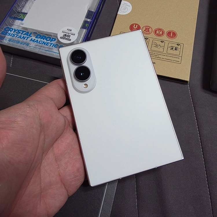 갤럭시 Z 폴드8 자급제 512GB 크림 풀구성 이미지