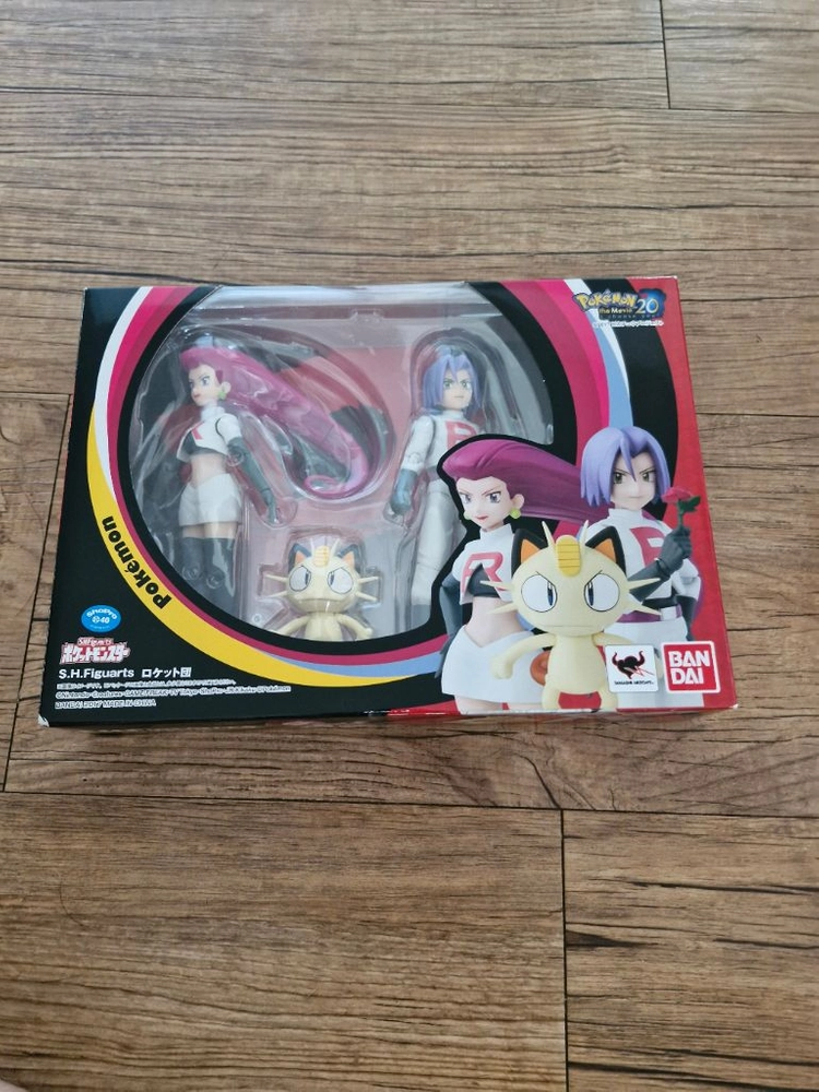 포켓몬스터 shf S.H.Figuarts 로켓단 피규어 세트 미개봉 이미지