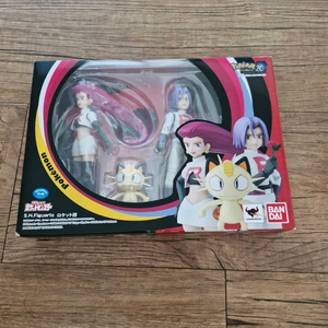 포켓몬스터 shf S.H.Figuarts 로켓단 피규어 세트 미개봉 이미지