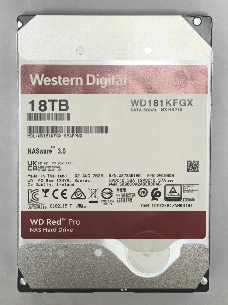 WD Red Pro 18TB HDD 하드디스크 판매 - 안심되는 중고거래