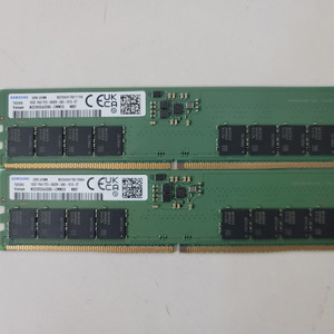 삼성 DDR5 5600 16GB 메모리 2개 세트 이미지