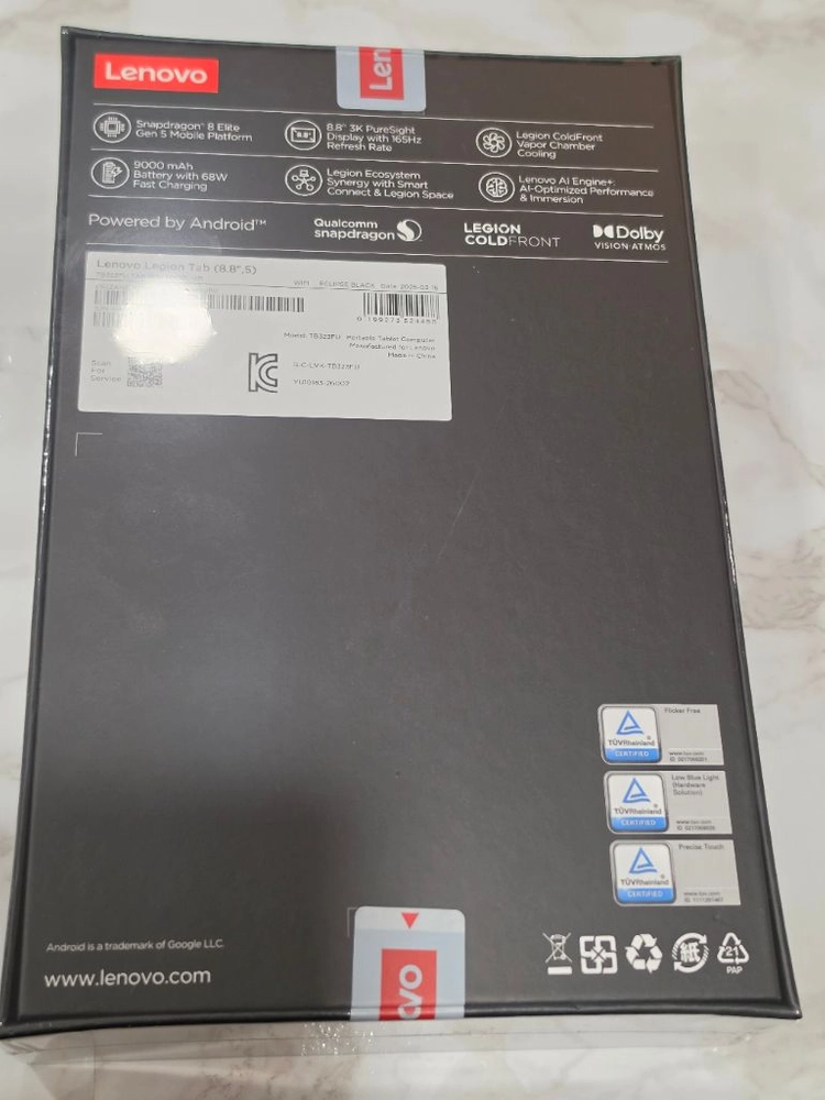 레노버 리전 Y700 5세대 16/512 새제품 블랙 이미지