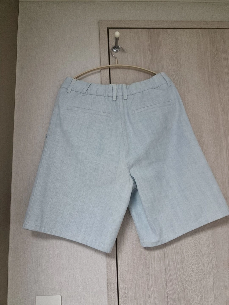 [무료배송] 타임옴므 백 밴딩 버뮤다 데님 팬츠 78 사이즈 이미지