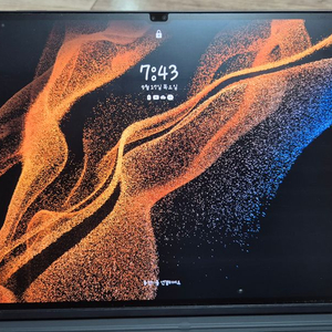 갤럭시탭 s8 울트라 128gb + 삼성 정품 키보드 케이스 이미지