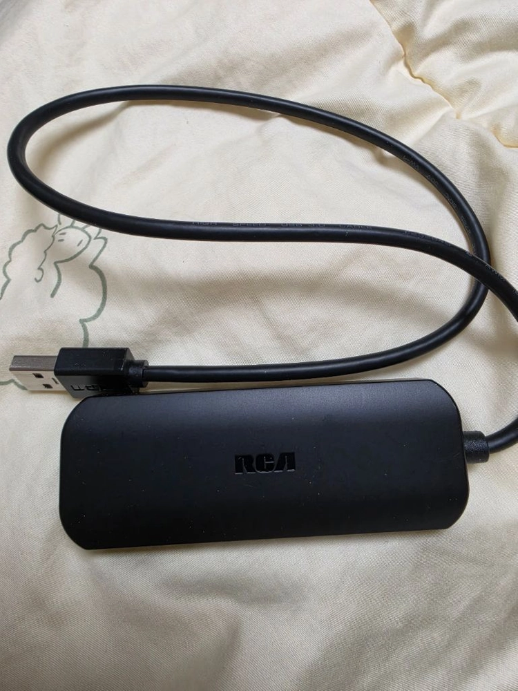 RCA USB-A 허브 A601 블랙 이미지