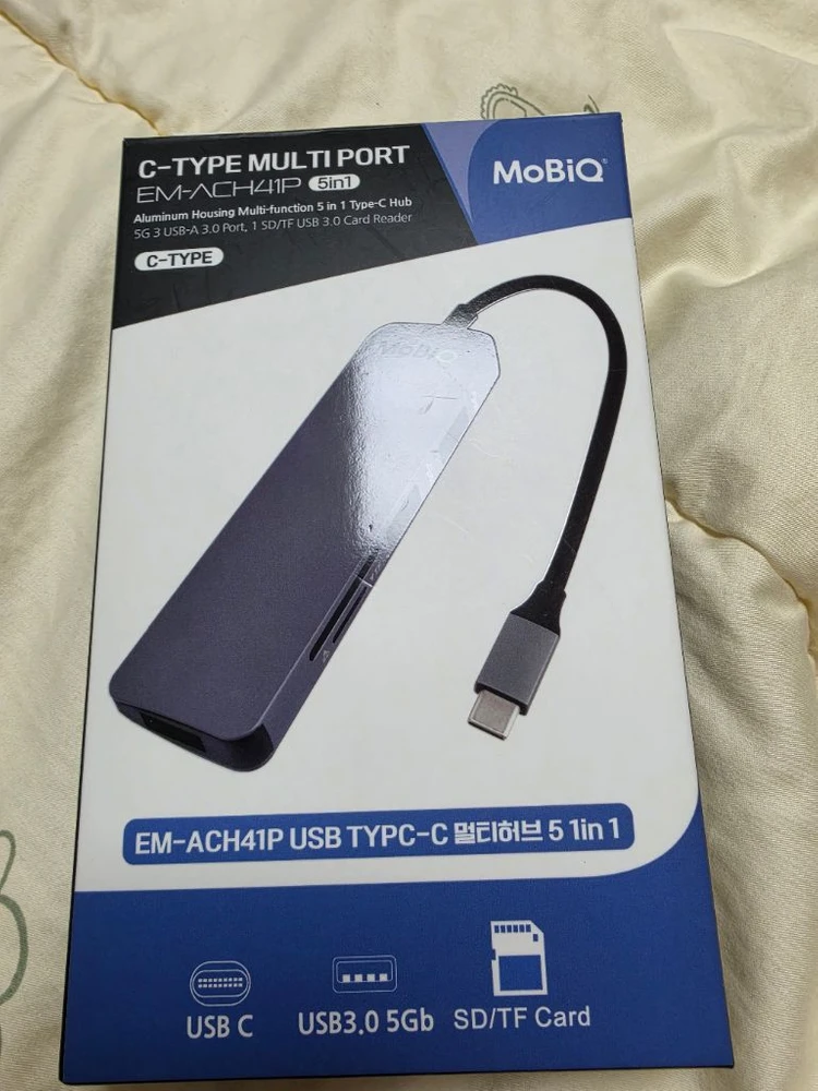RCA USB-A 허브 A601 블랙 이미지