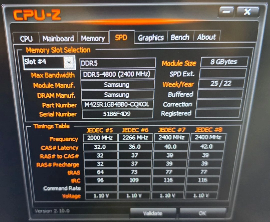 삼성 DDR5 노트북 메모리 8gb x2 총 16gb 이미지