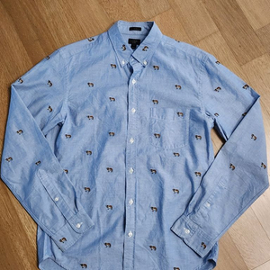 제이 크루 J CREW 불독패턴 캐쥬얼 셔츠 새제품 이미지