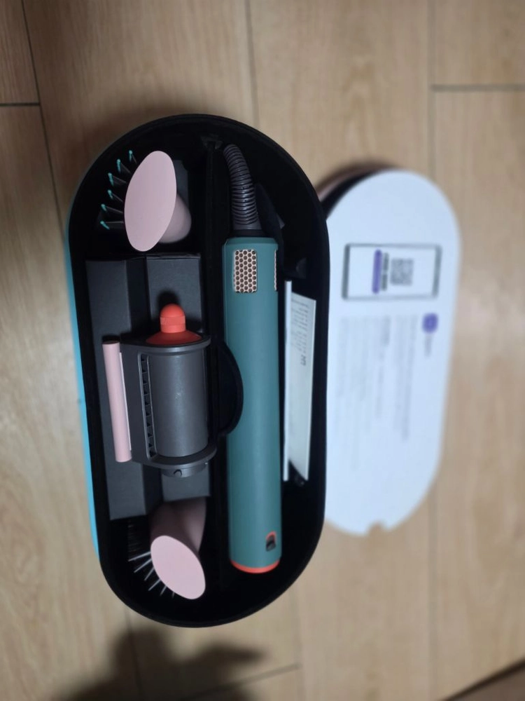 개봉 후 작동 되는지 테스트만 해본 다이슨 에어랩 핑크 판매합니다 이미지