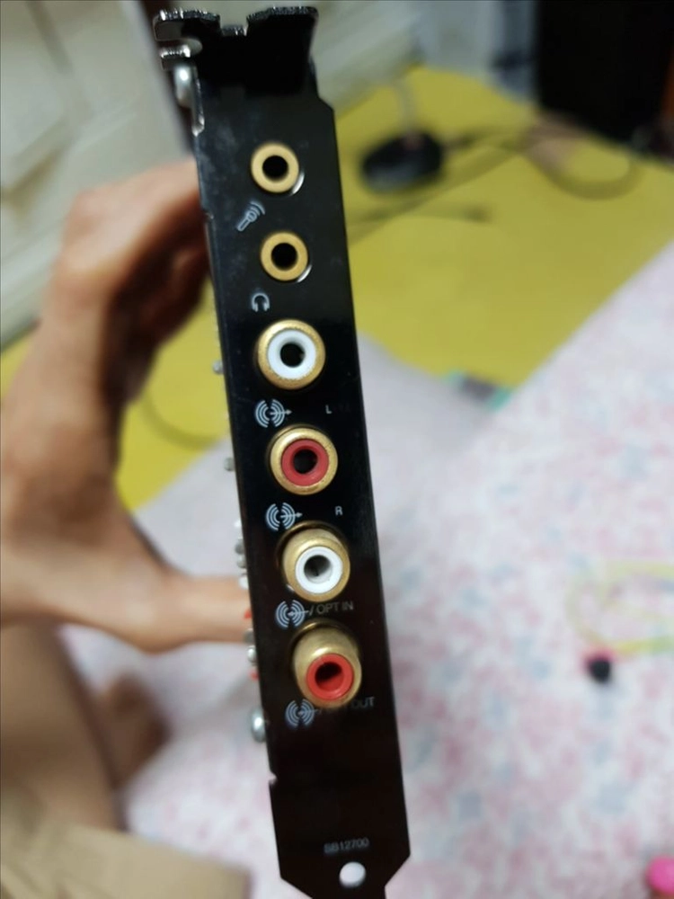 사운드 카드 사운드 카드 사운드 블라스터 X-Fi Titanium SB1270 이미지