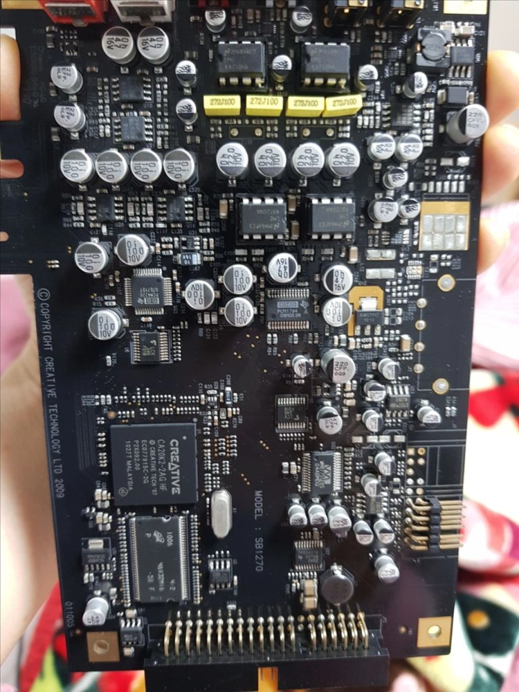 사운드 카드 사운드 카드 사운드 블라스터 X-Fi Titanium SB1270 이미지