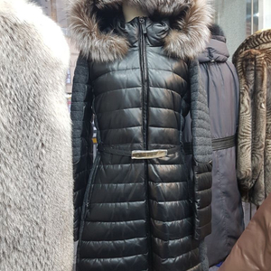 가죽 롱 패딩 (새상품(선물추천 이미지