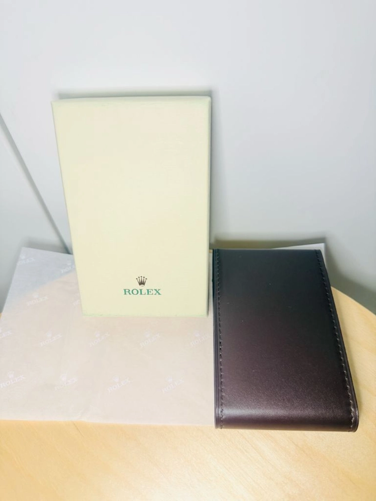 롤렉스 정품 휴대용 시계 가죽 파우치 케이스 새제품 풀박스 GMT 서브마리너 데이저스트 이미지