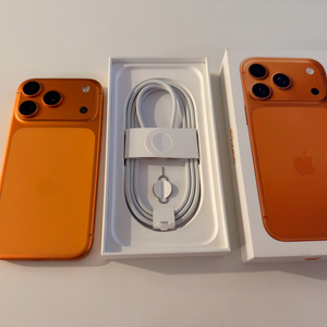 아이폰 17pro 오렌지 256기가 이미지