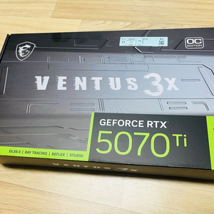 (정품/미개봉 새제품)RTX5070TI 그래픽카드 판매 합니다 이미지