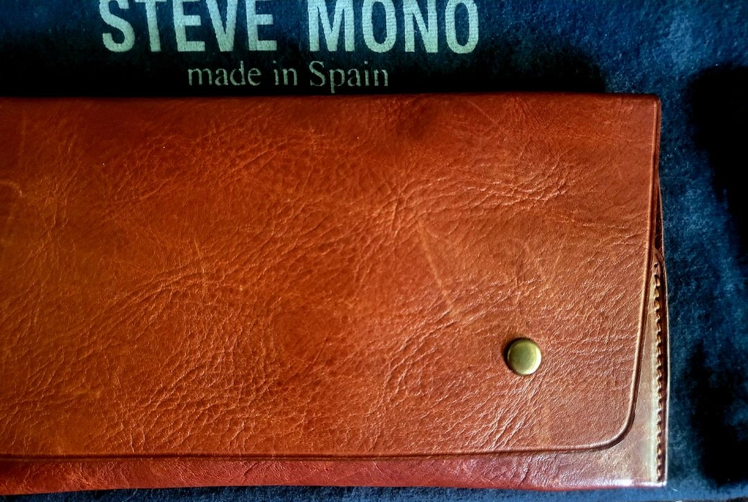 (미사용 새제품) STEVE MONO - 스티브모노 레더 장지갑 이미지
